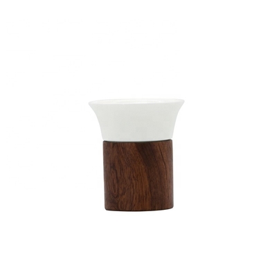 kopen Home Art Crafts Parfum Flesdeksel Houten keramische bekertas met houten stand online manufacture