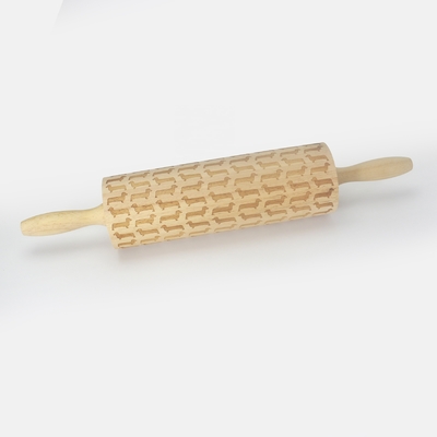 kopen Sterrenpatroon Massivhouten bakgereedschap Bakkers Houten deegroller online manufacture