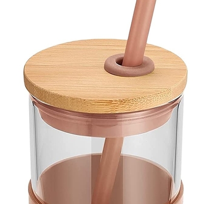 kupować Szklana butelka z bambusową pokrywą online manufacture