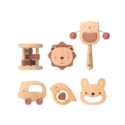 acheter Montessori Beech Eco Friendly Intellectuel Jouet d'ouïe Cartoon de bébé Jouet éducatif précoce online manufacture