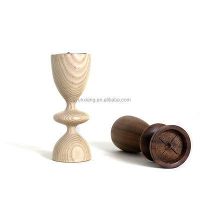 Beli Kualitas tinggi pribadi Ash Kayu Candle Holder untuk pesta pernikahan Rustik Hari Ulang Tahun Liburan online manufacture