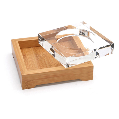 Buy Handcrafted Cigarette Smoking Wooden Ashtray For Home Living Room Office Patio Poker Coffee Tabletop online manufacture