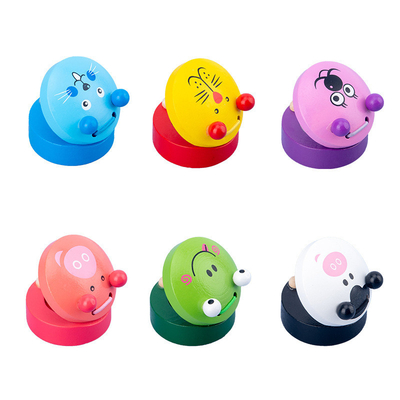 ซื้อ สัตว์รูปทรงสีสันของเล่นไม้ Castanets อุปกรณ์ online manufacture