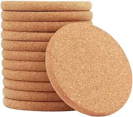 comprar Comércio por grosso Reutilizável de cortiça natural coasters com suporte de metal para Bar Glass Tabela de Copo online manufacture