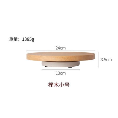 Beli Kayu akasia Cake Plate Tray Turntable Rotating Cake Stand Cake Dekorasi Meja Rotary Untuk Dapur online manufacture