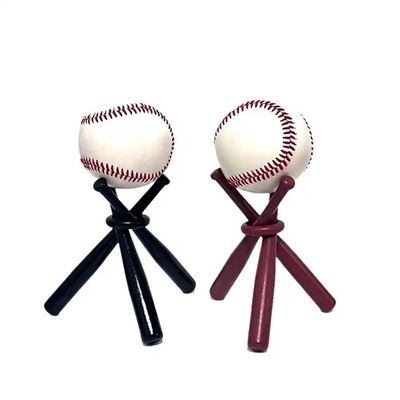 Beli kayu mini baseball bat Rack warna Mini baseball bat berdiri dengan warna coklat gelap online manufacture