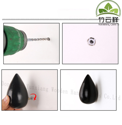 ซื้อ ผนัง Hook น้ําตก รูปแบบ minimalist การตกแต่งการสร้างสรรค์ Coat Hat Hanger Hook online manufacture