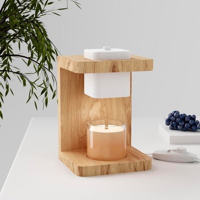 kopen Gepersonaliseerde houten huishoudelijke artikelen Gepolijste etherische oliebrander Diffuser Aromatherapie Olieverwarmer online manufacture