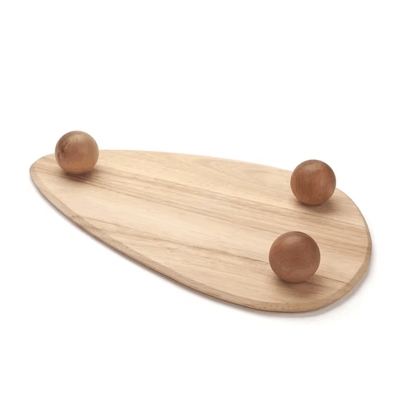 kopen Houten voetstuk voor decor, houten displaybak voor kaarsen Planten Flessen Vasen Zeepverspreider online manufacture