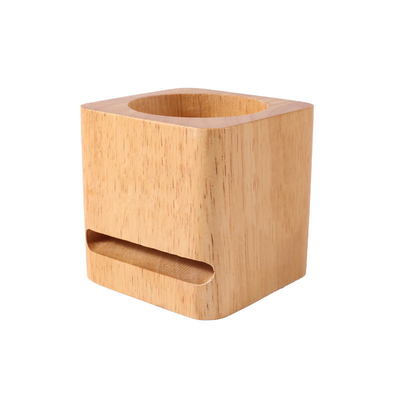 kopen Universaal mobiele telefoonstand met luidsprekerhouder Houten telefoonstand Bamboe telefoondockstand online manufacture