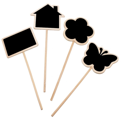 comprare Decorazione floreale di San Valentino Tavola di messaggio in legno Tavola nera piccola Decorazione succulenta Tavola pastorale Artigianato in legno online manufacture
