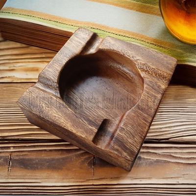 Beli Walnut Cigar Ashtray Rumah Tangga Ashtray Merokok Ornamen Kepribadian Kreatif online manufacture