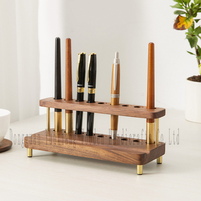 Buy Multifunctional Mobile Phone Holder Pen Holder Office Storage Wooden  Storage Pen Holder online manufacture