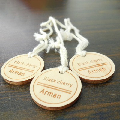 Beli Laser Cutting Natural Wooden Tag untuk Baby milstone kartu atau desain yang disesuaikan online manufacture
