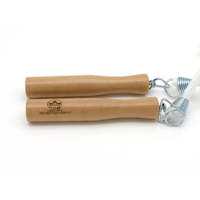 comprare Corde di salto regolabile con maniglia in legno online manufacture