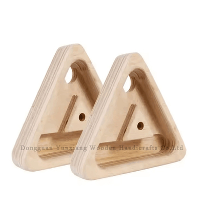 Beli Peralatan Latihan Mendaki Kayu Portable Hangboard Mendaki Fingerboard Segitiga Kayu Mendaki Training Board online manufacture