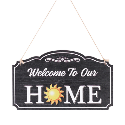 kopen Houten voordeur decor-welkom thuis bord voor cadeau online manufacture