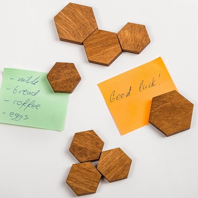 kopen Nieuw ontwerp aangepast logo Nationale toeristische souvenirs Hout Hout houtsnijwerk Hout koelkast Magneet online manufacture