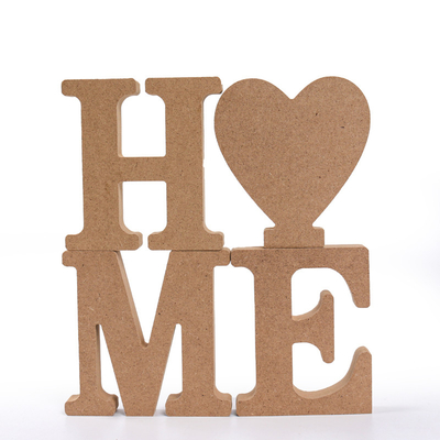 comprar Cortar letras de madeira para decoração doméstica, sinais de escritório ou decorações de festas Fabricação em linha