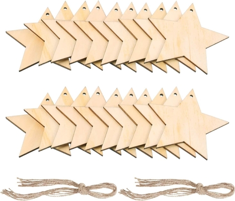 Buy Unfinished Wooden Shapes - Ready to Paint or Decorate Star Shape online manufacture
