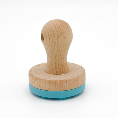 kopen Beech Houten Stempel 63mm Kleurrijke Houten Koekjes Stempels online manufacture