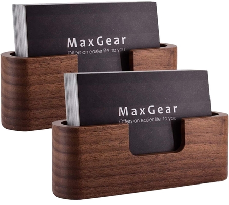 Mua Màn hình tự nhiên Thẻ danh thiếp bằng gỗ Memo Holder Thẻ gỗ Cổ phiếu lưu trữ Đứng bàn văn phòng online manufacture