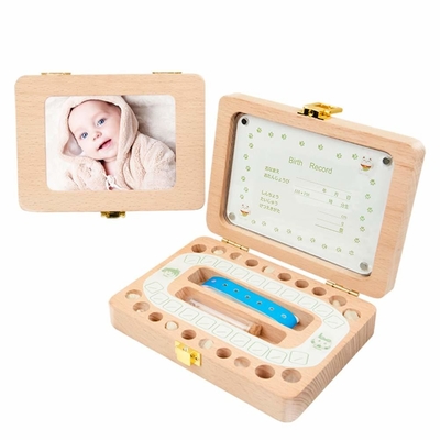Mua Hộp răng gỗ gỗ gỗ tự nhiên cho quà tặng em bé online manufacture