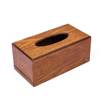 Beli Kayu Bambu Square Tissue Paper Holder Tissue Box Serbet Kontainer online manufacture