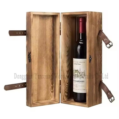 comprare Scatola per bottiglie di vino riciclabile Protezione ambientale Scatola da regalo in legno per il vino online manufacture