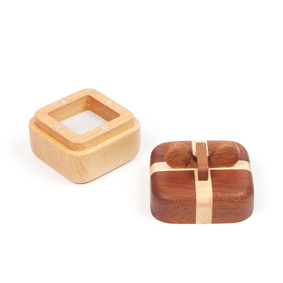 kopen Houten doos met deksel ring doos trouwring diamant ring sieraden cadeaubon online manufacture