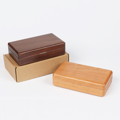 Mua Hộp gỗ bền hộp lưu trữ đồ trang sức Ring Packaging Logo tùy chỉnh online manufacture
