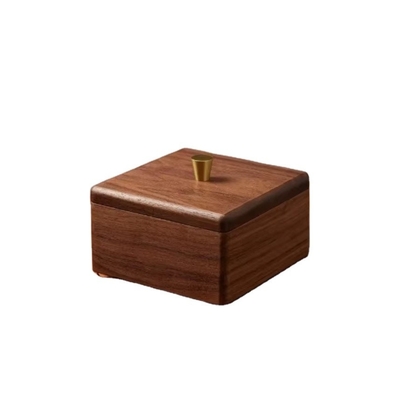 kopen Luxury Handmade Walnut Storage Box 11cm Small Wooden Boxes With Lids online manufacture