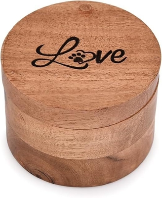 Buy Acacia Wood Loving Dog Urn A Beautiful and Durable Tribute for Your Beloved Pet online manufacture