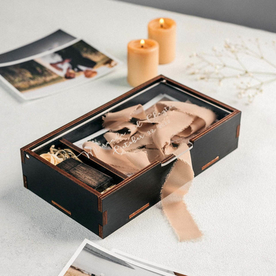 Buy Wooden Memory Keepsake Boxes With Personalize Acrylic Lid - Wedding Bridal Party Gift Box- Birthday & Holiday Gift online manufacture