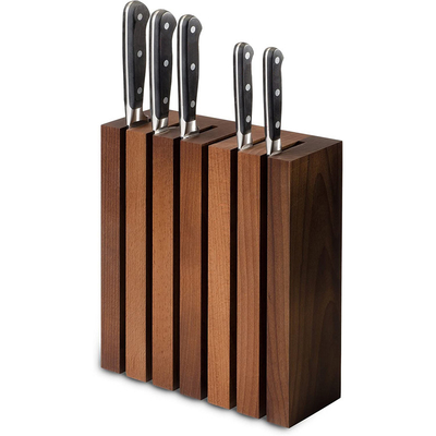 kopen 200 mm x 180 mm Houten meshouder Keuken Huis Beuk Houten mes opslag online manufacture