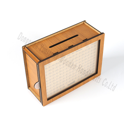 comprare Banca di monete rustica in legno    Box di risparmio artigianale per bambini e adulti, banca di porcellini ecologica per ragazzi e ragazze, regalo ideale per compleanno o decorazione domestica online manufacture