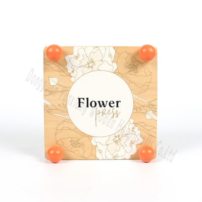 comprare Pressa per fiori in legno premium per l'essiccazione di fiori e foglie – Grande pressa per erbario per progetti di artigianato floreale fai-da-te, arte floreale pressata e conservazione, perfetta per esemplari botanici fabbricazione online