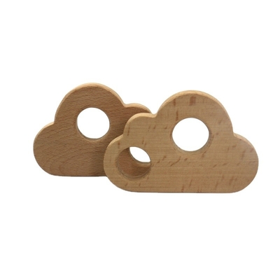 Zacht kinderen Houten baby tandjes Houten kauw speelgoed voor tanden