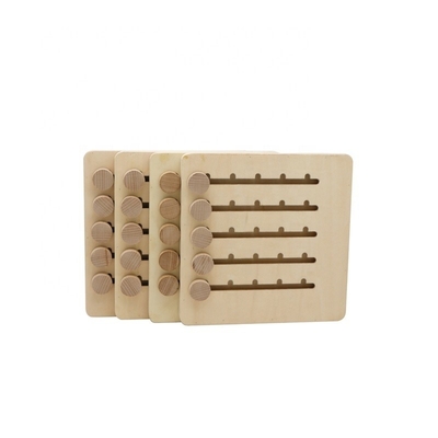 200 mm Houten nummer sorteerbord Educatief kleuterspeelgoed