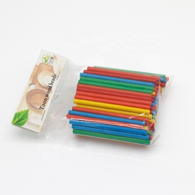 Kleurrijke berghout Montessori speelgoed Unisex Houten tellen stokken