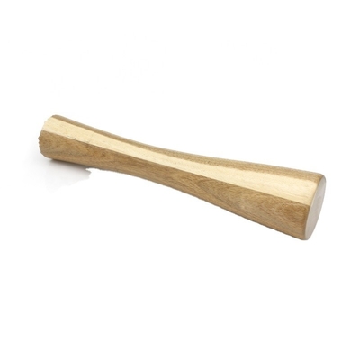 310 x 60 mm gepolijste houten Muddler Acacia Hout Knoflook IJsstick