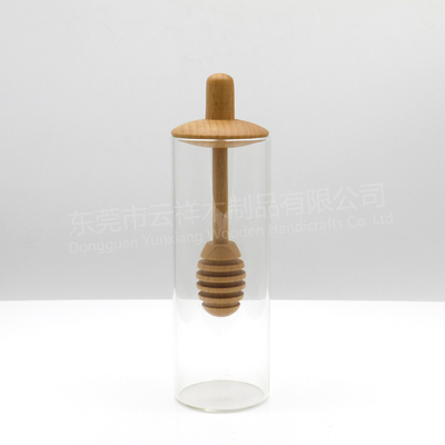 Gepersonaliseerd logo Houten Muddler individueel ingepakt huwelijksfeest Honing Dipper stokken
