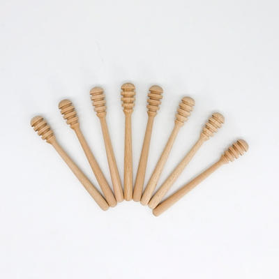 Gepersonaliseerd Logo Vernis Houten Muddler Collectieve Honing Muddler Stirrer