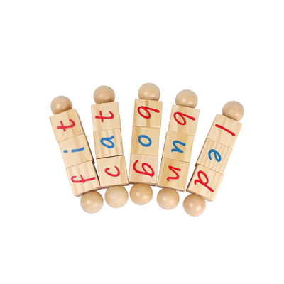 Montessori fonetische leesblokken educatief speelgoed voor kinderen van 3 4 5 6 jaar