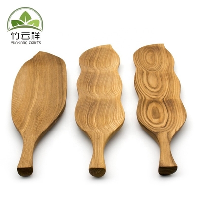 Houten serveerbak met bladontwerp Serveware Keuken accessoires Goed voor het organiseren van cake of fruit
