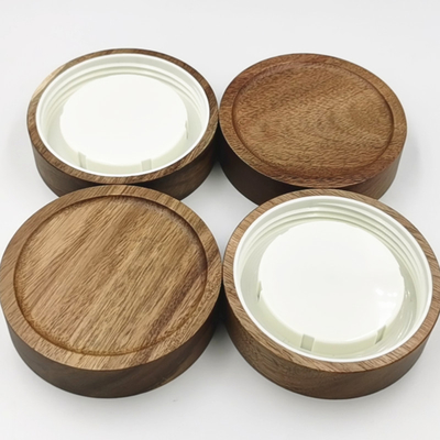 Acacia Houten deksel voor fles Customized houten deksel met binnenste PlA schroefdeksel