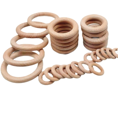 Beek houten baby tether Ring-Custom houten ring