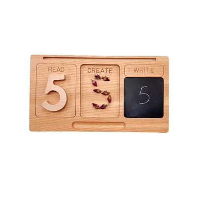 Montessori Vroegonderwijs Speelgoed Nummer Traceringsbord Leer Schrijfkunst Opleiding Handschrift Blackboard Tray