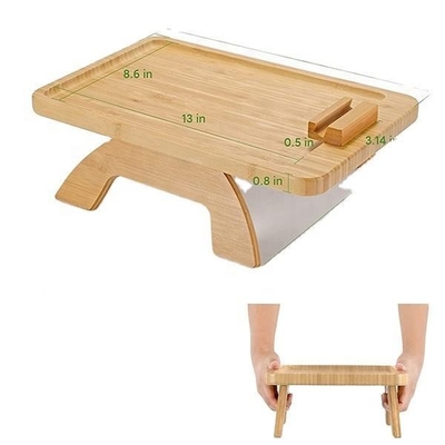 Klassiek Sofa Armrest Organisator Snacks Zijde tafel Voor brede banken Arm Tray Table Draagbare tafel