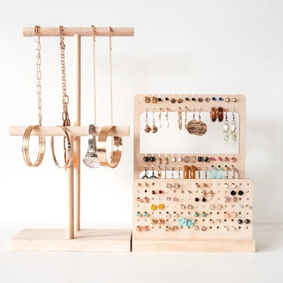 Organizador de jóias Stand Stud Porta-auricular Porta-auricular Porta-Jóias Display Stand Jewelry Holder